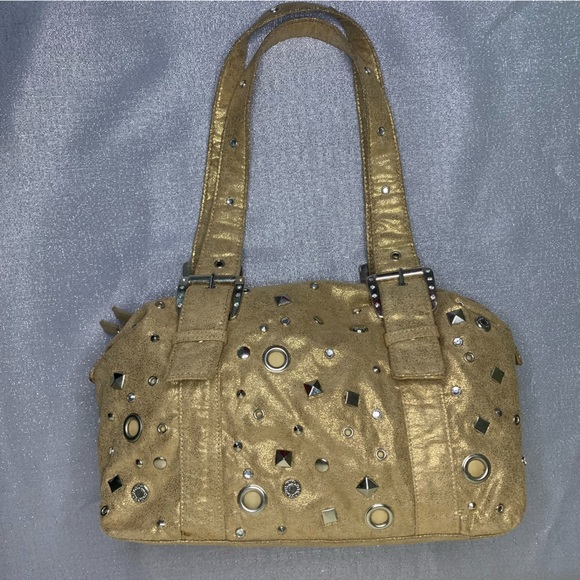XOXO Gold  and Silver Bling Shoulder Bag - Picture 4 of 11